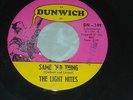 THE LIGHT NITES,  ONE TWO BOOGALOO  /  SAME OLD THING.