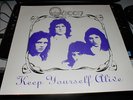 QUEEN KEEP YOURSELF ALIVE RARE LP WITH WHITE LABEL. LIVE LIMITED EDITION