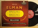 MISCHA ELMAN Brahms Sonata No. 2 / No. 3 LONDON LL 1630