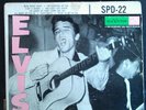 Elvis Presley 45 record SPD-22 very rare double pocket gatefold ep