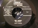 DUSTY OWENS on Admiral Hey Honey /Our Love Affair Rockabilly Country Bop 45 VG++