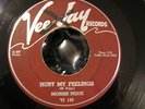 MORRIS PEJOE  Vee Jay Hurt My Feelings / You Gonna Need Me Blues R&B 45 VG++