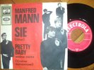 MANFRED MANN Sie (German Sung) Orig. German Electrola PS 45 1965 MOD 