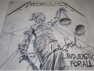 METALLICA And Justice for All - VINYL LP Jason Newsted One Load Autograph SIGNED
