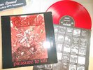 Kreator Pleasure To Kill ORG 1st press RED wax LP 1986 Noise International Sodom