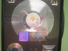 RARE RIAA MARY J. BLIGE WHAT'S THE 411? FRAMED MULTI PLATINUM RECORD AWARD