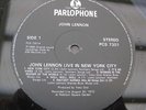 John Lennon LIVE IN NEW YORK CITY UK LP  UNPLAYED AND 100% MINT