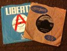 2 X Eddie Cochran Vinyl Records Skinny Jim Promo Demo / 3 Steps To Heaven