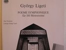 György Ligeti – Poeme symphonique für 100 Metronome – MFB 008 – M / NM+