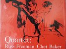 Chet Baker Russ Freeman [ QUARTET : ] 1st PRESS DG Mono VG+