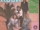 ABBA Honey, Honey / Ring Ring Yugoslavia Import 45 With Picture Sleeve