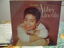 NM - RARE VOCAL JAZZ - ABBEY LINCOLN - IT'S MAGIC - RIVERSIDE 12-277