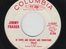 JIMMY FRASER Of Hopes & Dreams & Tombstones 45 Orig northern soul promo HEAR