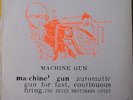 MACHINE GUN Brotzmann Bailey Parker Breuker Kowald Bennink GERMANY FMP LP
