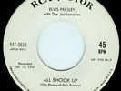 ALL SHOOK UP - Elvis (Gold Standard Series), 1964, promo + Pic Slv, Very rare