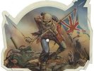 Iron Maiden-The Trooper V rare shaped picture Disc UK EMIIP 5397 ex+ COPY