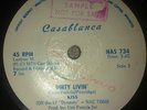 KISS ,  TRUE RHODESIA / ZIMBABWE  PRESSING , D.J. PROMOTIONAL COPY