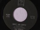 rare Soul 45 JAKE WILLIAMS sweet and gentle EXODUS Hear