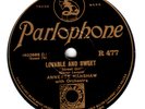 * ANNETTE HANSHAW - LOVABLE AND SWEET - PARLOPHONE R-477