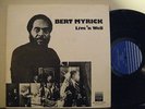 BERT MYRICK live n' well STRATA private Detroit jazz LP