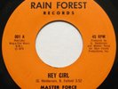 MASTER FORCE Hey Girl/Don't Fight The Feeling 45 rpm RARE Modern Soul Disco HEAR