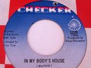 FUNK SOUL 45 GENE CHANDLER IN MY BODY'S HOUSE GO BACK HOME BABY HUEY CHECKER VG+