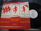 THE DIMENSION DOLLS WITH THE COOKIES, LITTLE EVA, CAROLE KING-WHITE LABEL PROMO