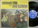 THELONIOUS MONK Plays The Music Of Duke Ellington RIVERSIDE LP 1958 VG++ DG