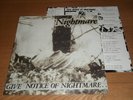 NIGHTMARE Give Notice of Nightmare LP vinyl LIP CREAM GAUZE