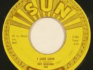 ROY ORBISON “I Like Love” killer rockabilly 45 on SUN ‘57 orig nice Clement HEAR