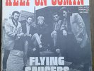 FLYING SAUCERS - Keep on Comin' / Shadow Walk 7' Rare Ita Press