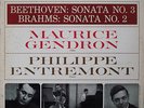 Gendron/Entremont: Cello Sonatas Beethoven No 3 / Brahms No 2 - Columbia MS 6135