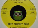 RARE Bobby Jameson 45 ROCKABILLY Garage HEAR IT Okey Fanokey Baby TALAMO