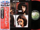 THE BEATLES LET IT BE JAPAN UNION JACK ISSUE LP OBI MINT NR