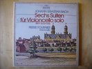 BACH Complete Cello Suites Fournier Archiv 2710 005 3LP NM