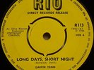 Dawn Tenn (Penn) - Long Days, Short Night 1966 UK 45 RIO