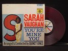 Sarah Vaughan - You're Mine You on Roulette Records RED VINYL SR52082