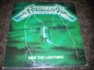 Metallica   ?– Ride The Lightning  - M/VG - Bernett Green sleeve