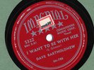 Dave Bartholomew Imperial 5322 E+ 78 I Want To Be With Her b/w Another Mule