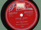 Vocaleers Robin 132 E+ vocal group R&B 78 Angel Face b/w Lovin' Baby