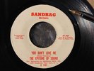 THE EPITOME OF SOUND-WHERE WERE YOU/YOU DON'T LOVE ME-SANDBAG NORTHER SOUL 45