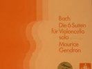 BACH GENDRON SOLO CELLO SUITES PHILIPS HOLLAND NM+ 3 LP SET
