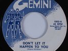 Northern/Deep Soul 45 BENNY HARPER Don't Let It Happen To You GEMINI HEAR