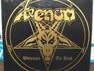 VENOM welcome to hell LP RARE ORIG TRUE 1st PRESSING thrash metal SLAYER tank