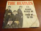 The Beatles - Please Please Me / From Me To You - 45 with PS Vee Jay Records