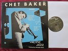 CHET BAKER Quartet Pacific Jazz 10 inch lp