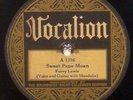 Furry Lewis / Blind JoeTaggart (as Blind Joe Amos), Vocalion 1116, VV+