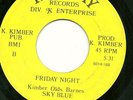 SKY BLUE 45RPM 70'S KAY JAY FRIDAY NIGHT/CHECK IT OUT SWEET SOUL HARMONY