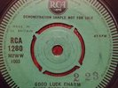 Elvis Presley UK RCA DEMO 45 Good Luck Charm /Anything Thats Part Of You 1962 Ex