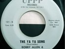 * BOBBY ALLEN & GEE PEES Ya Ya Song OBSCURE RARE R&B SOUL FUNK uppp 45 Hear 